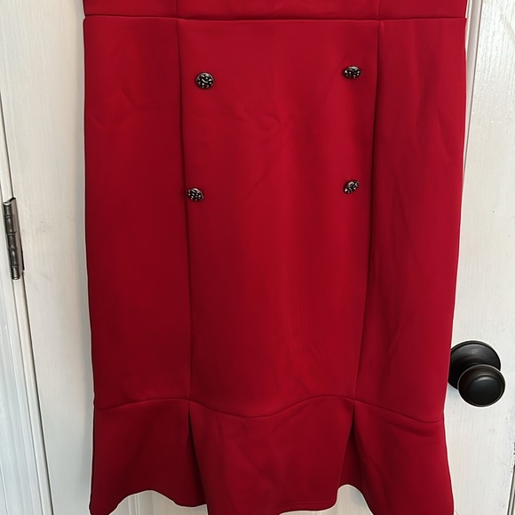 Enfocus studio red dress 10 - Picture 2 of 14